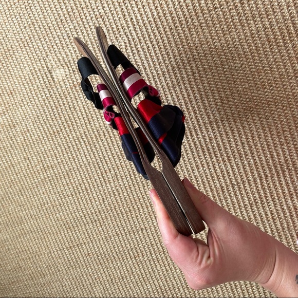 Diane von Furstenberg Bree Knotted Flat Slide Sandal - Picture 13 of 16